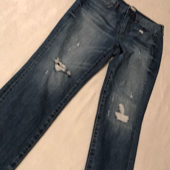 J Crew Distressed Jeans - Size 27 - Picture 1 of 8